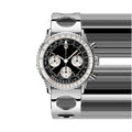 Vintage Brown Stainless Steel 41mm