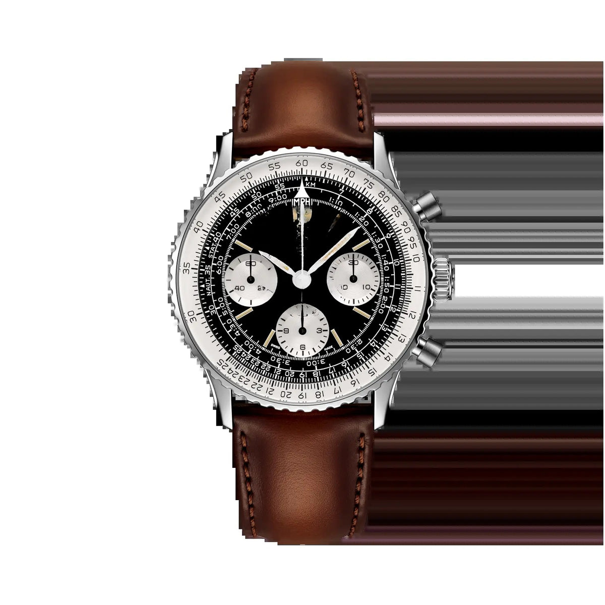 Chronograph Brown Steel 41mm