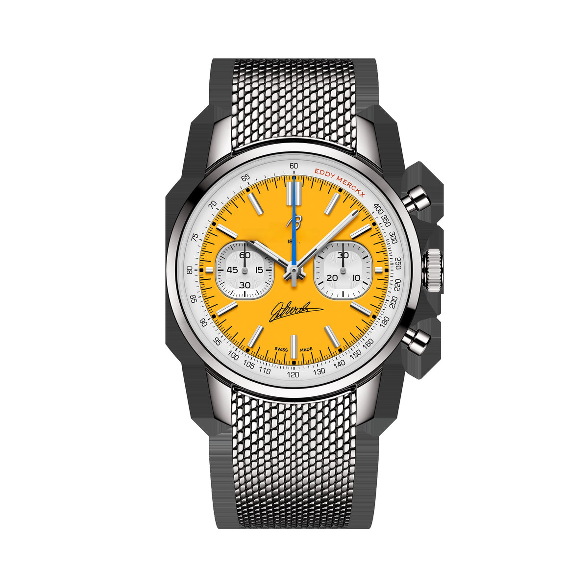 Chronograph Red Stainless Steel 41mm