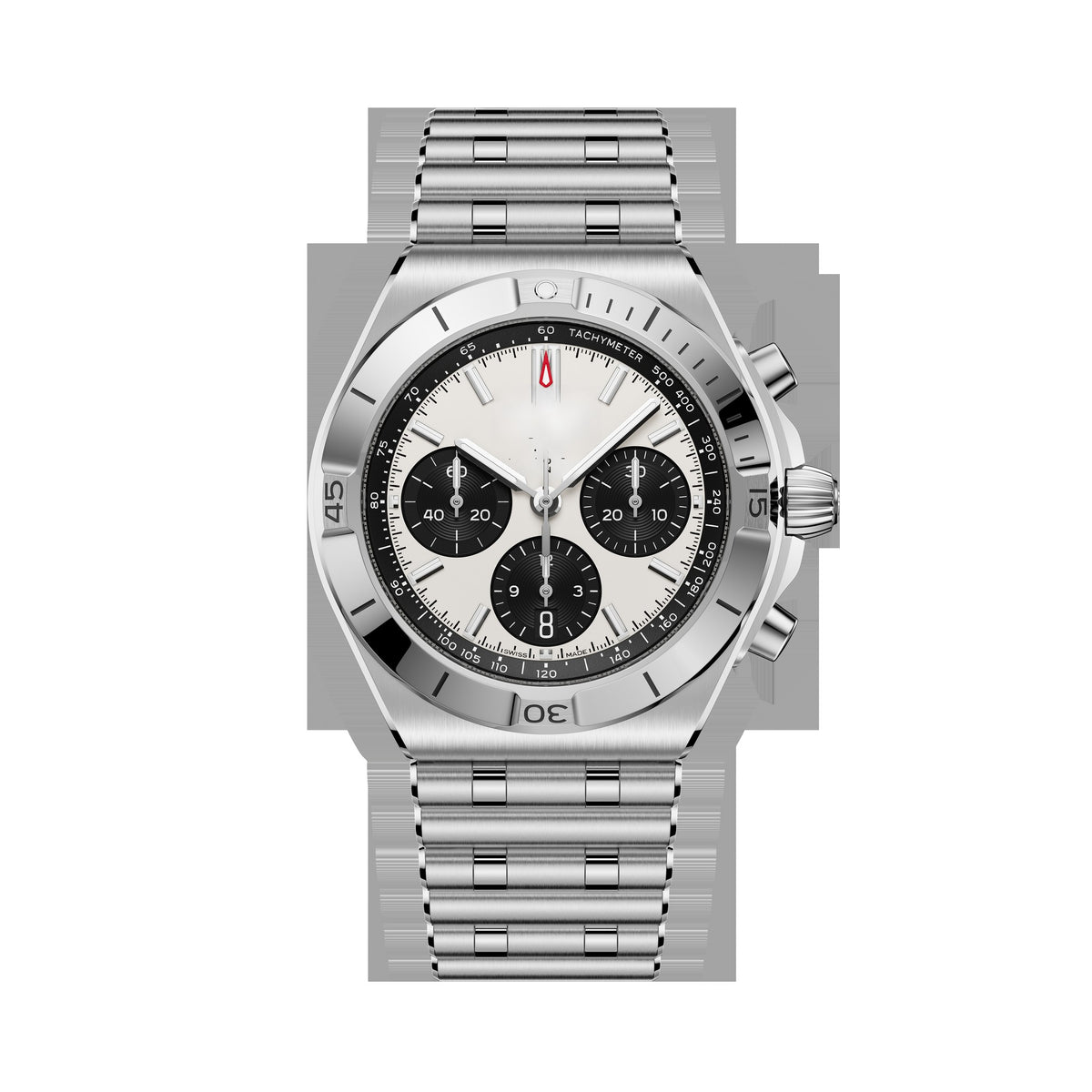 Chronograph Black Stainless Steel 42mm (8)
