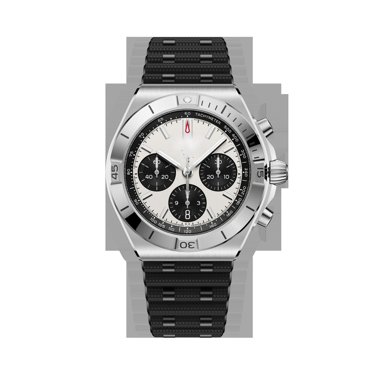 Chronograph Black Stainless Steel 42mm (9)