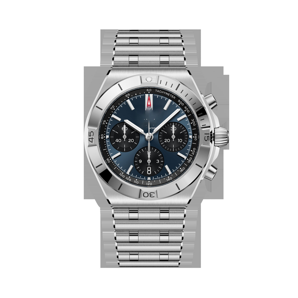 Chronograph Blue Stainless Steel 42mm (5)