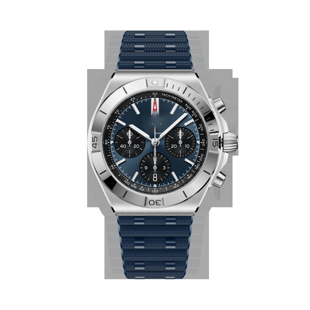 Chronograph Blue Stainless Steel 42mm (6)