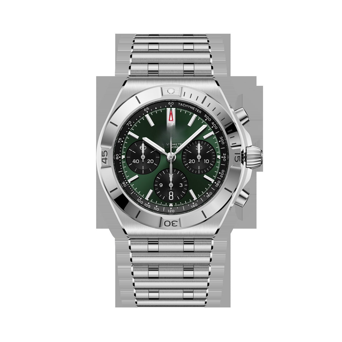 Chronograph Blue Stainless Steel 42mm (7)