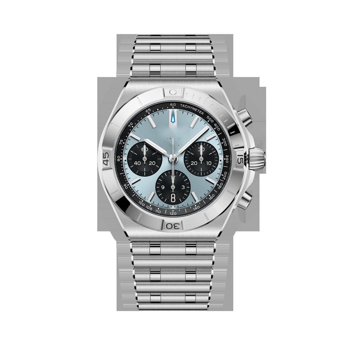 Chronograph Blue Stainless Steel 42mm (9)