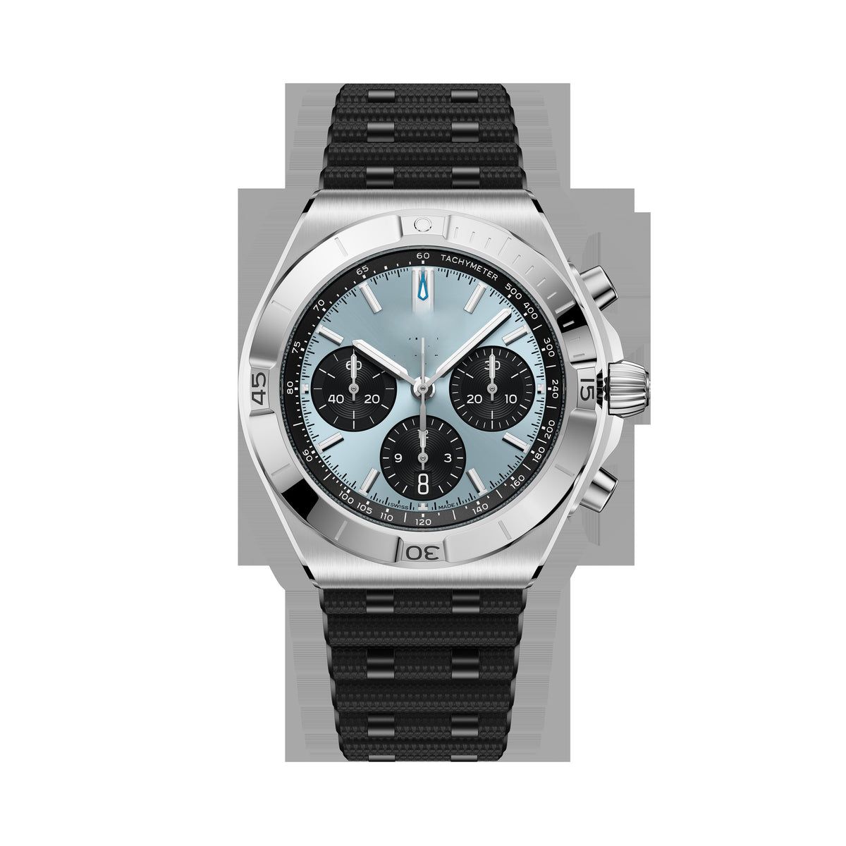 Chronograph Black Stainless Steel 42mm (10)