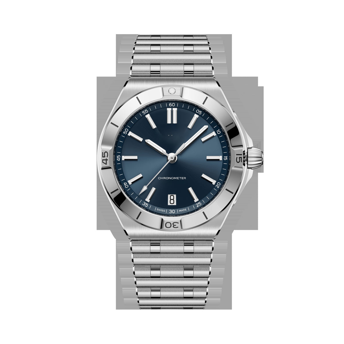 Chronograph Blue Stainless Steel 40mm
