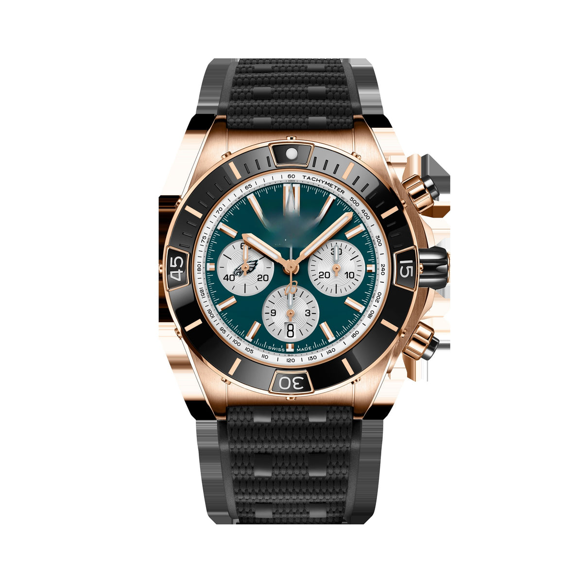 Chronograph White 18K Rose Gold 44mm