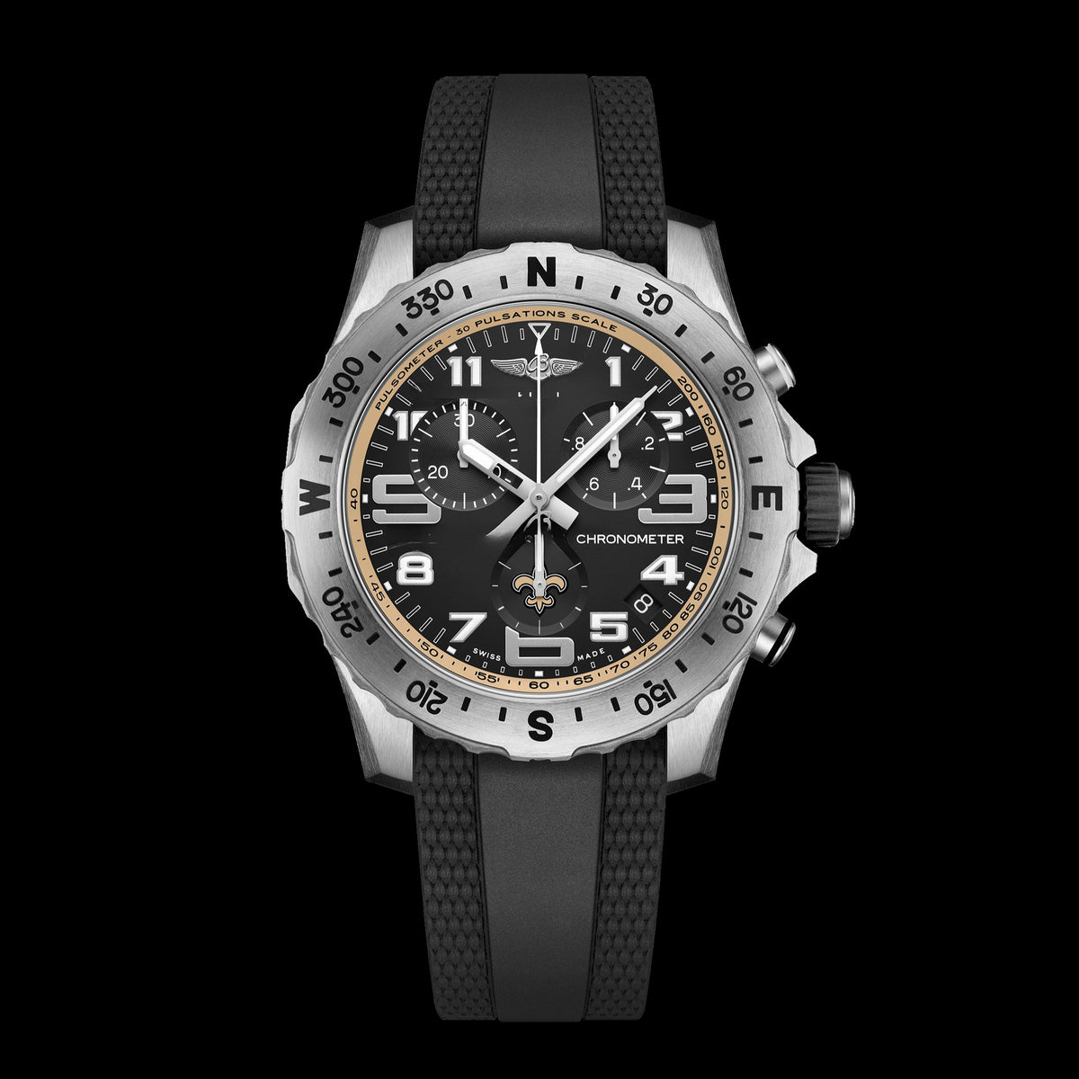 Classic Black Titanium 44mm