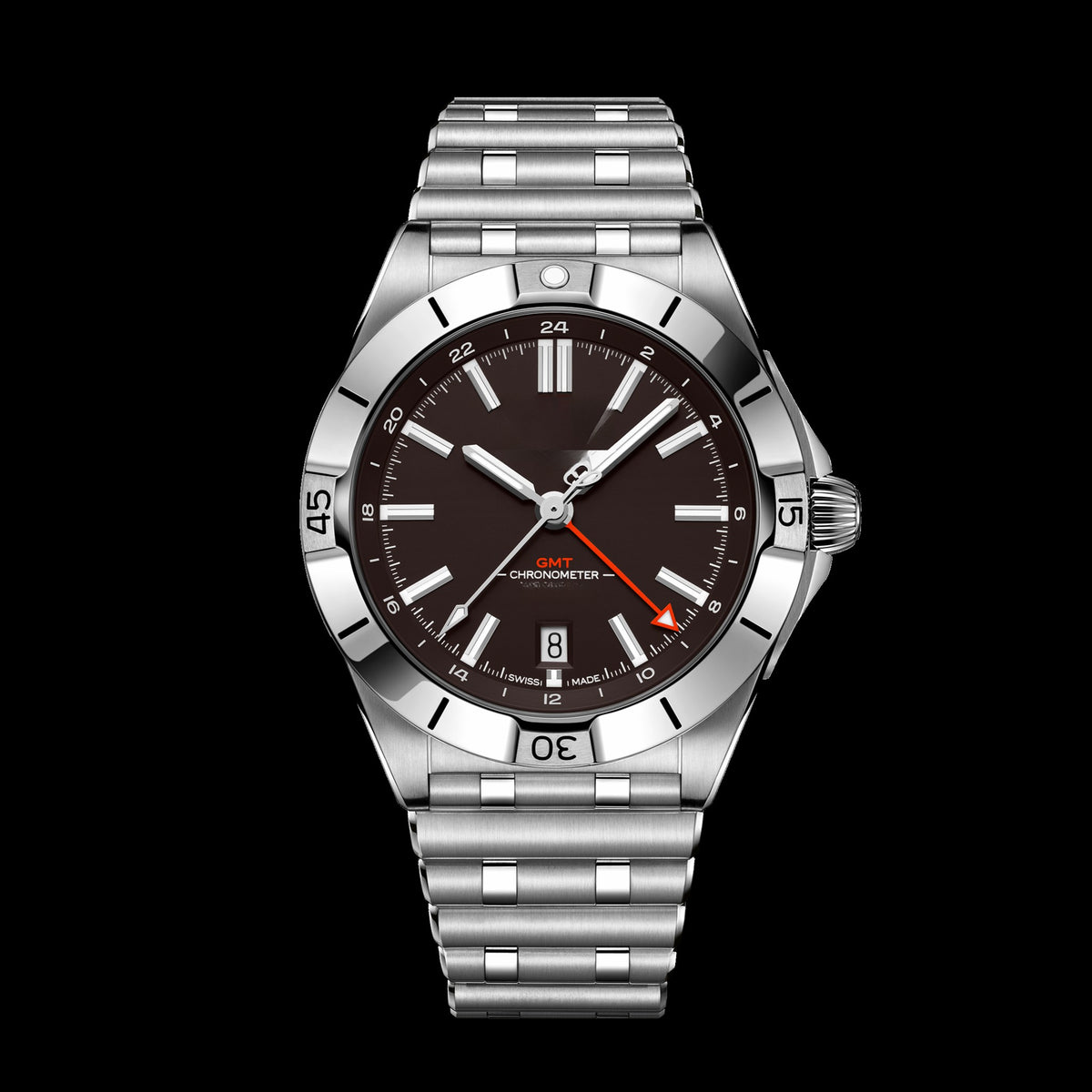 Chronograph Brown Steel 40mm