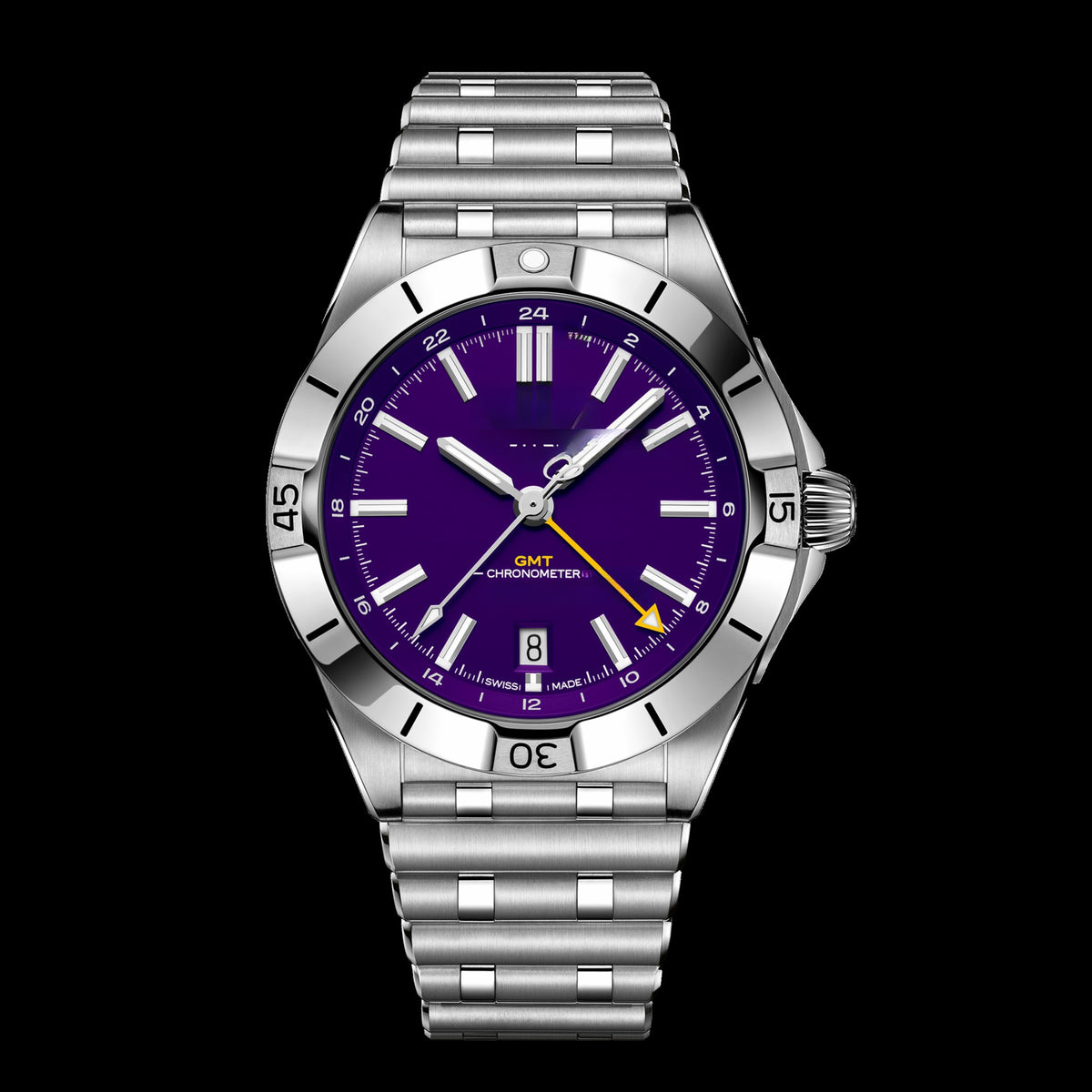 Chronograph Purple Steel 40mm