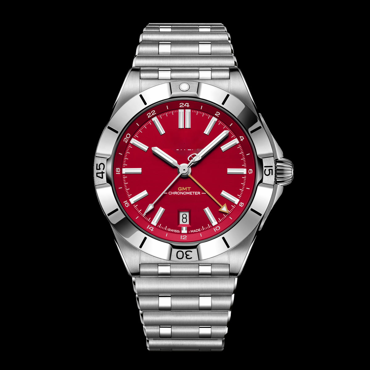 Chronograph Red Steel 40mm (3)