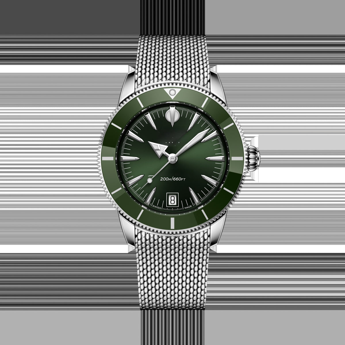 Chronograph Green Steel 40mm (3)