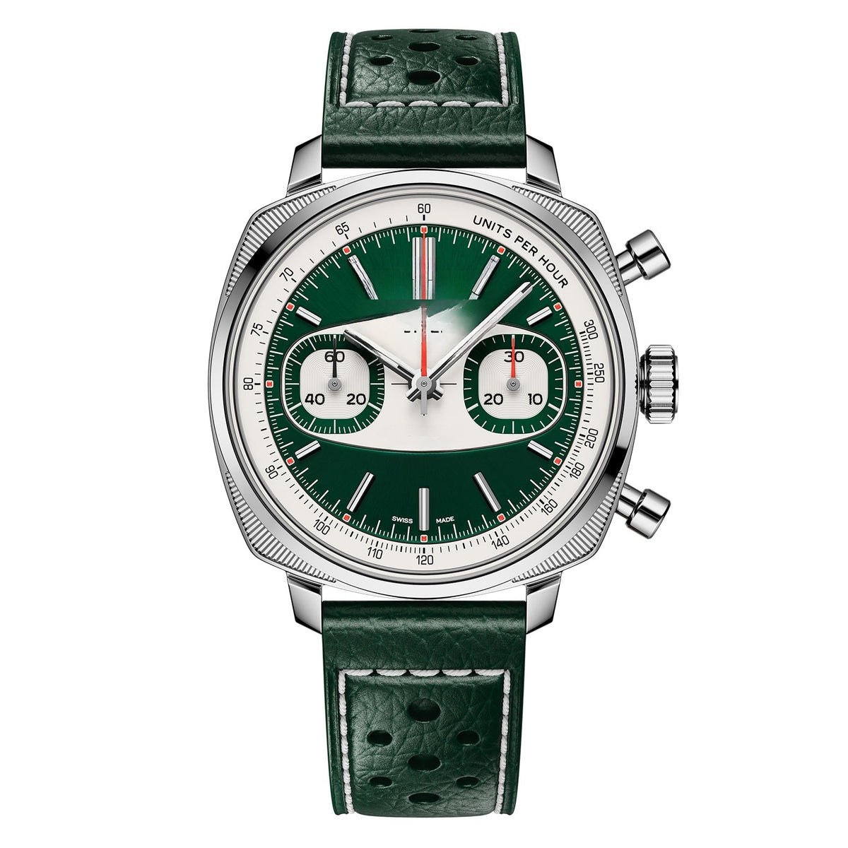 Chronograph Green Steel 38mm