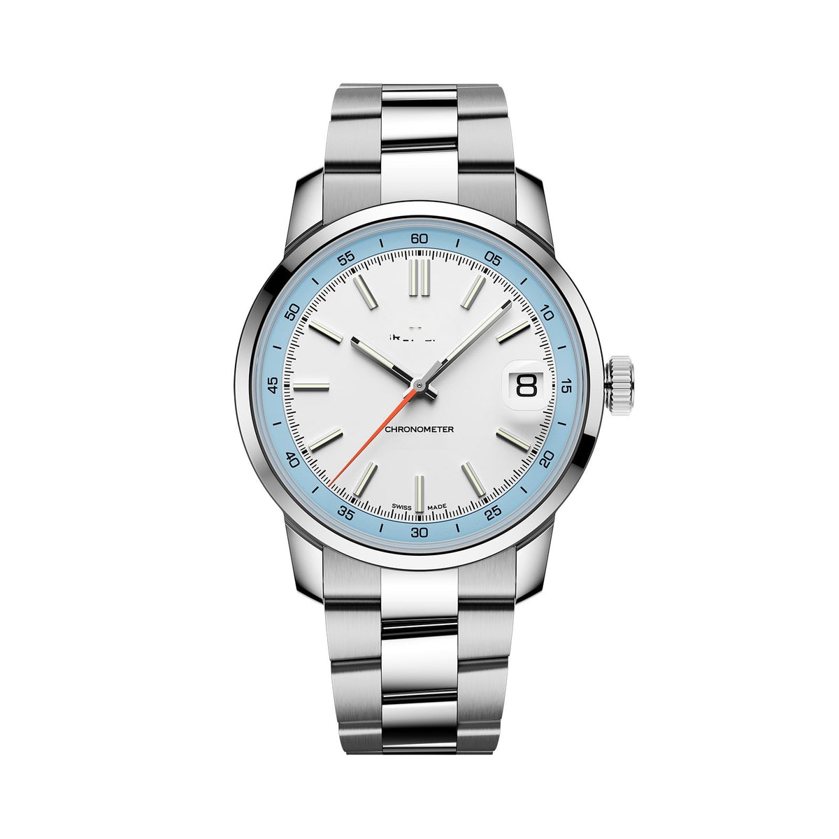 Chronograph Blue Stainless Steel 38mm (2)