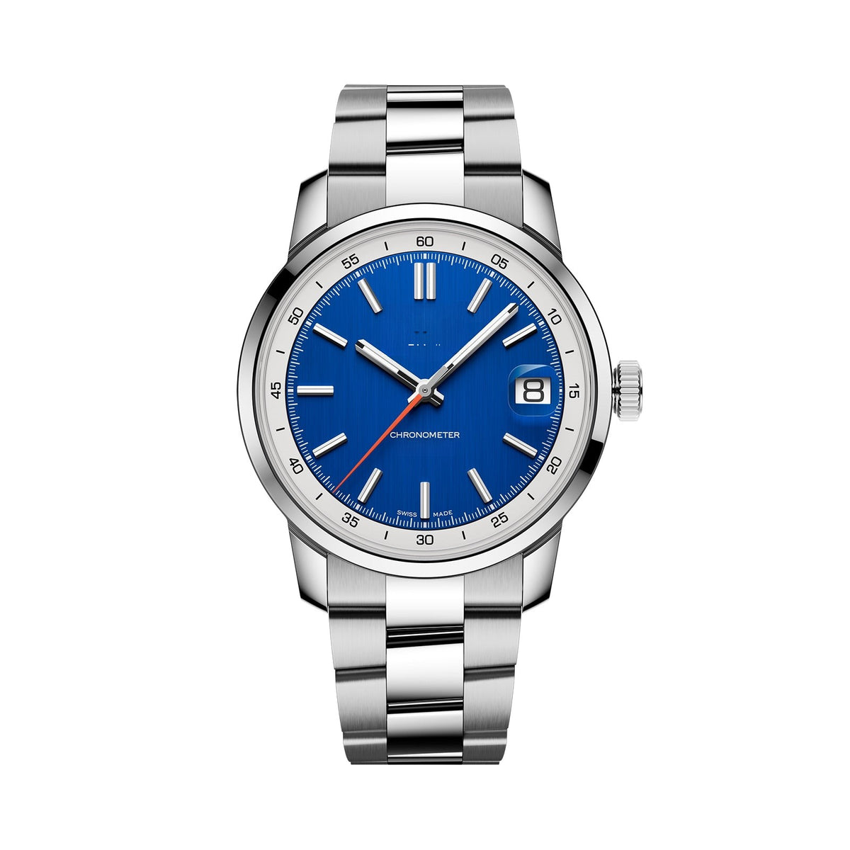 Chronograph Blue Stainless Steel 38mm (5)