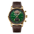 Chronograph Green Leather 43mm