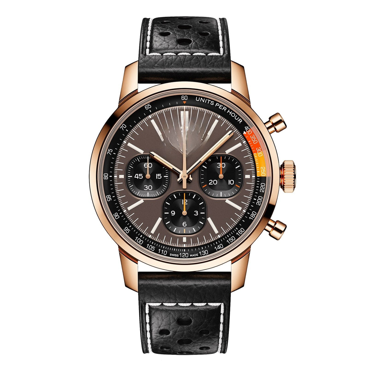 Chronograph Brown 18K Rose Gold 41mm