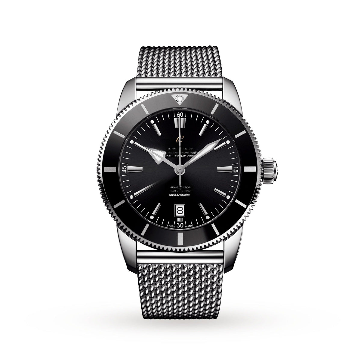 Sport Black Stainless Steel 46mm (3)