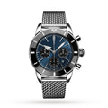 Chronograph Blue Stainless Steel 44mm (4)