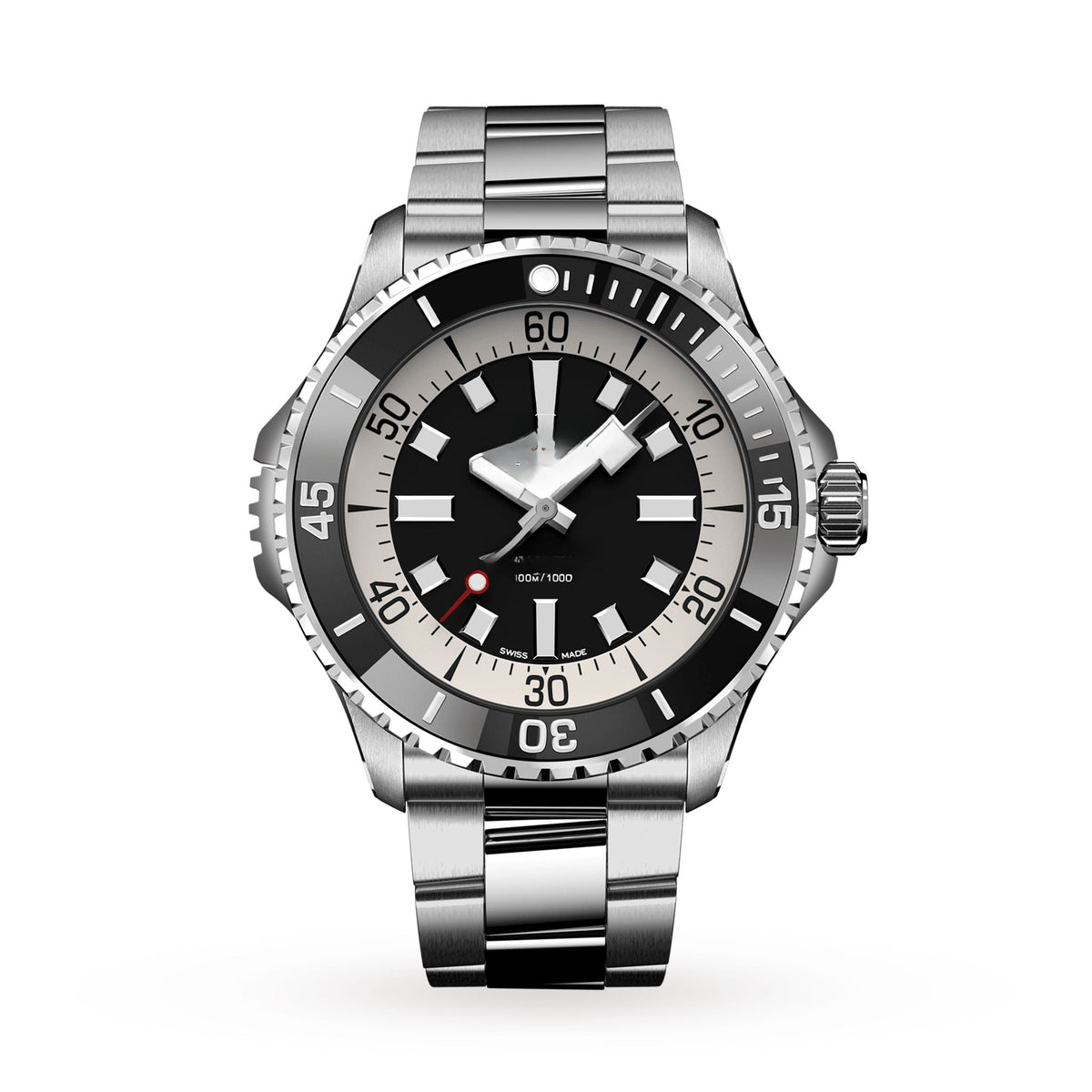 Diver Black Stainless Steel 46mm