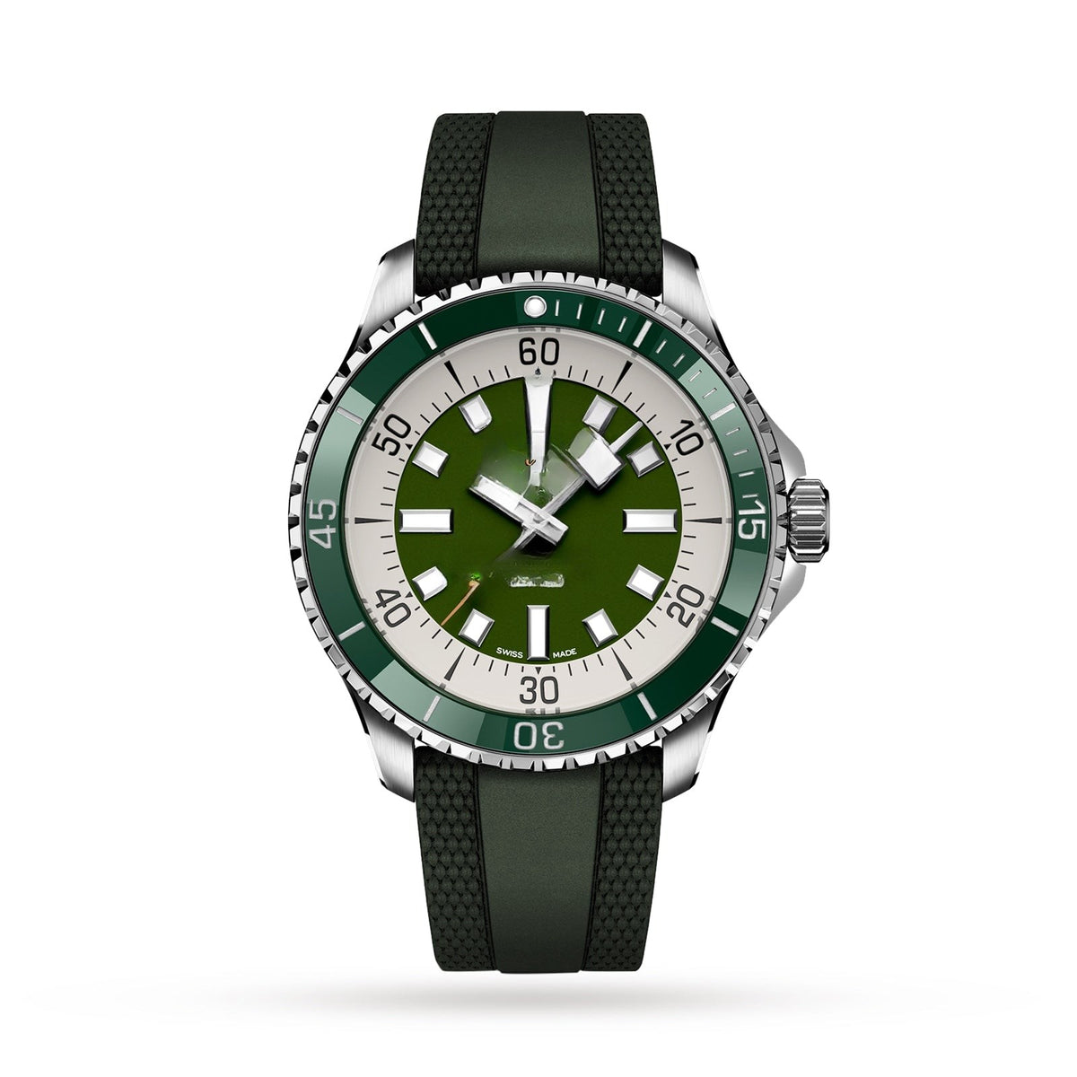 Classic Green Stainless Steel 44mm