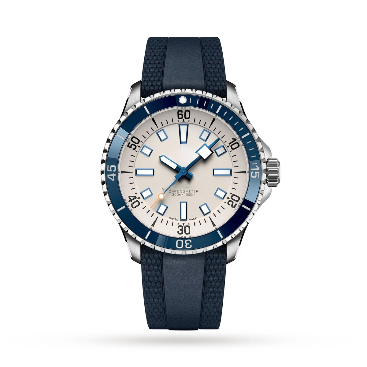 Classic Blue Stainless Steel 42mm (4)