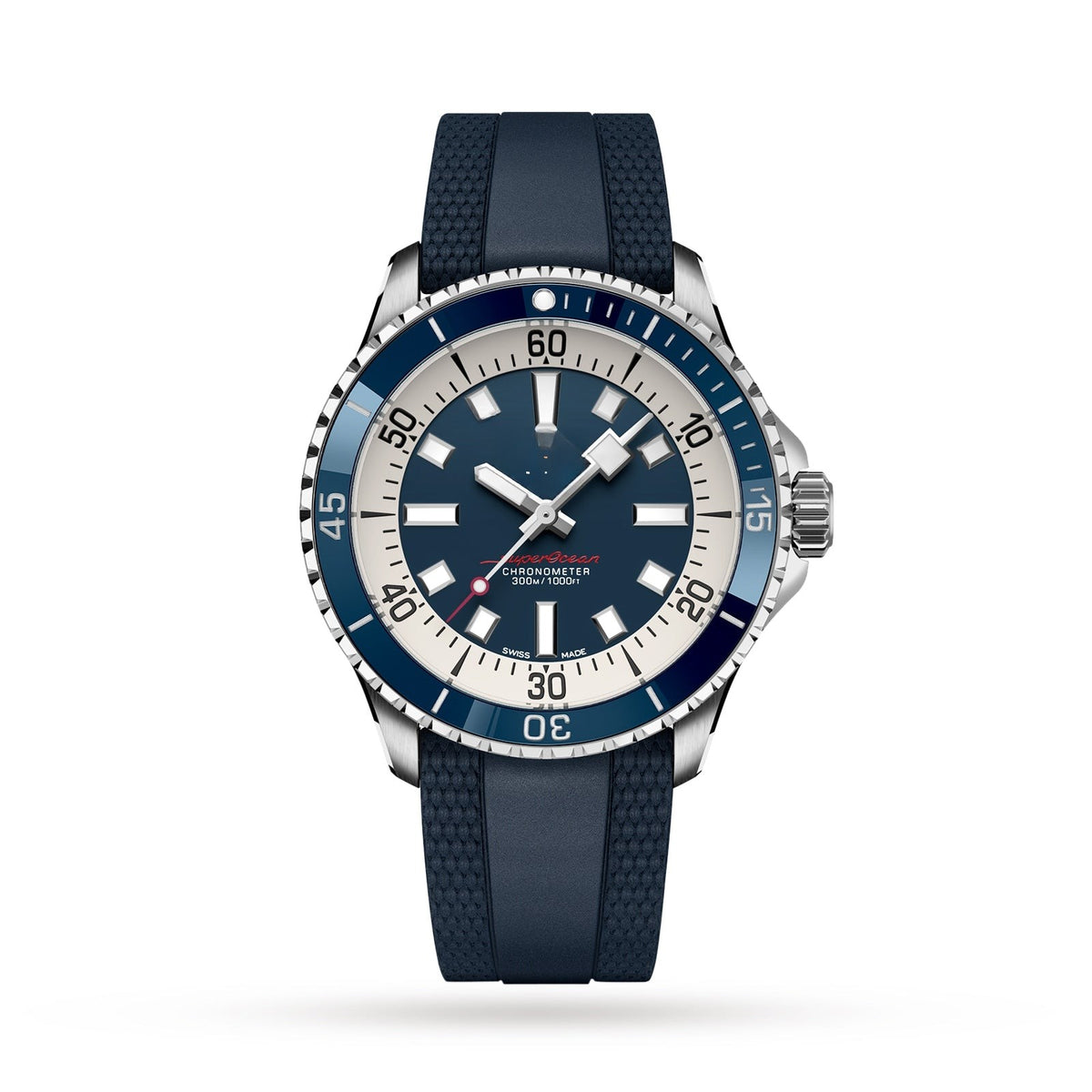 Classic Blue Stainless Steel 42mm (5)