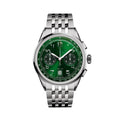Vintage Silver Stainless Steel 42mm