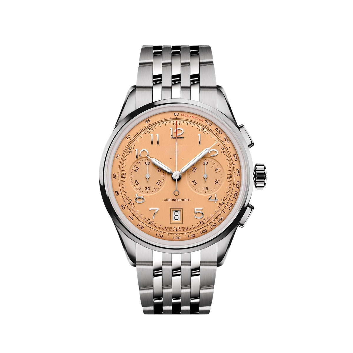 Classic Silver Stainless Steel 42mm