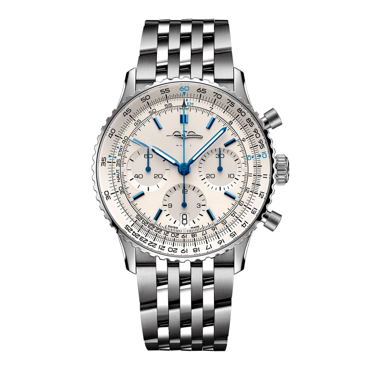 Classic Blue Stainless Steel 41mm (17)