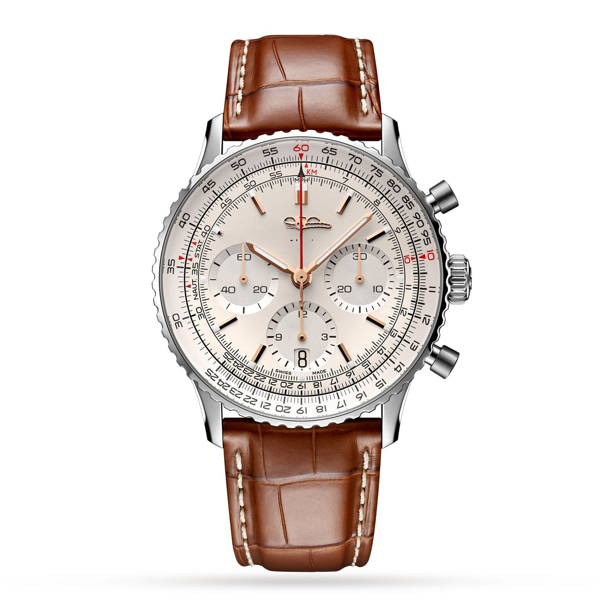 Classic Silver Stainless Steel 41mm (2)