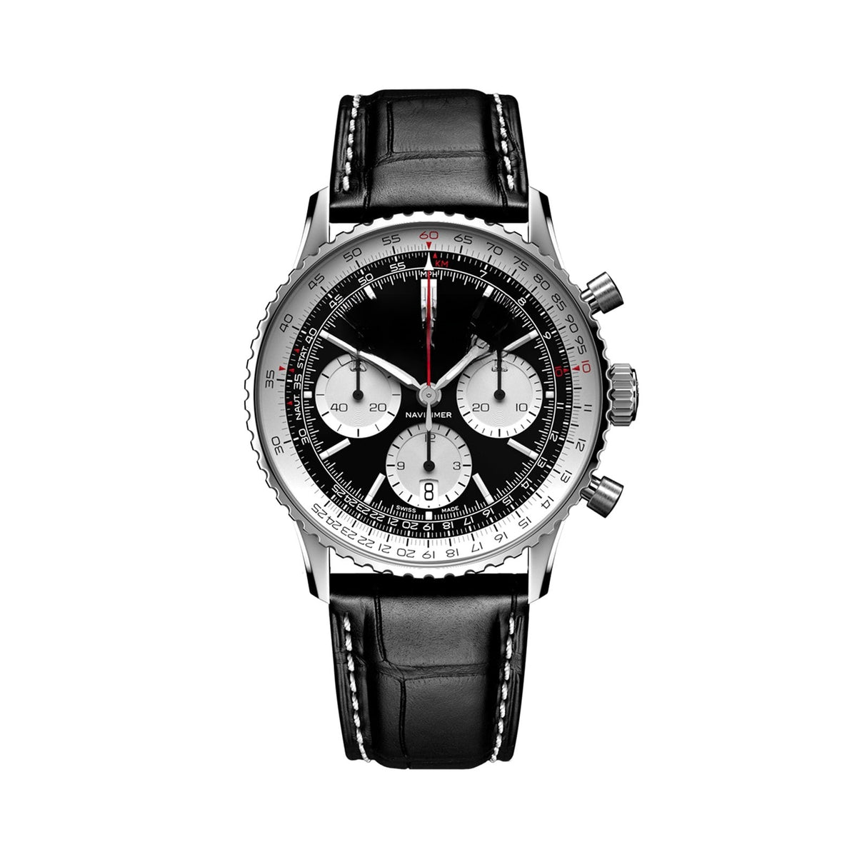 Classic Black Stainless Steel 41mm (11)