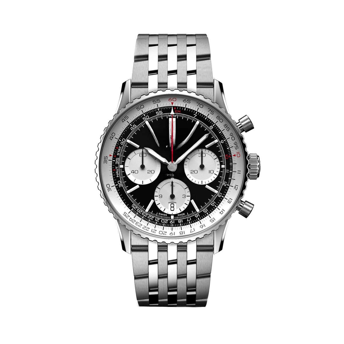 Classic Black Stainless Steel 41mm (12)