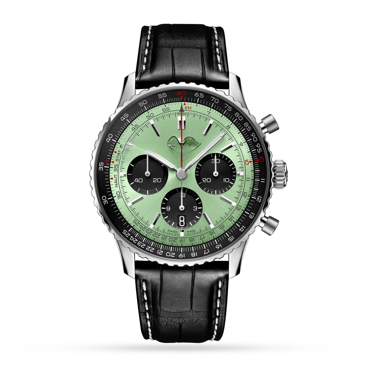 Classic Black Stainless Steel 43mm (3)