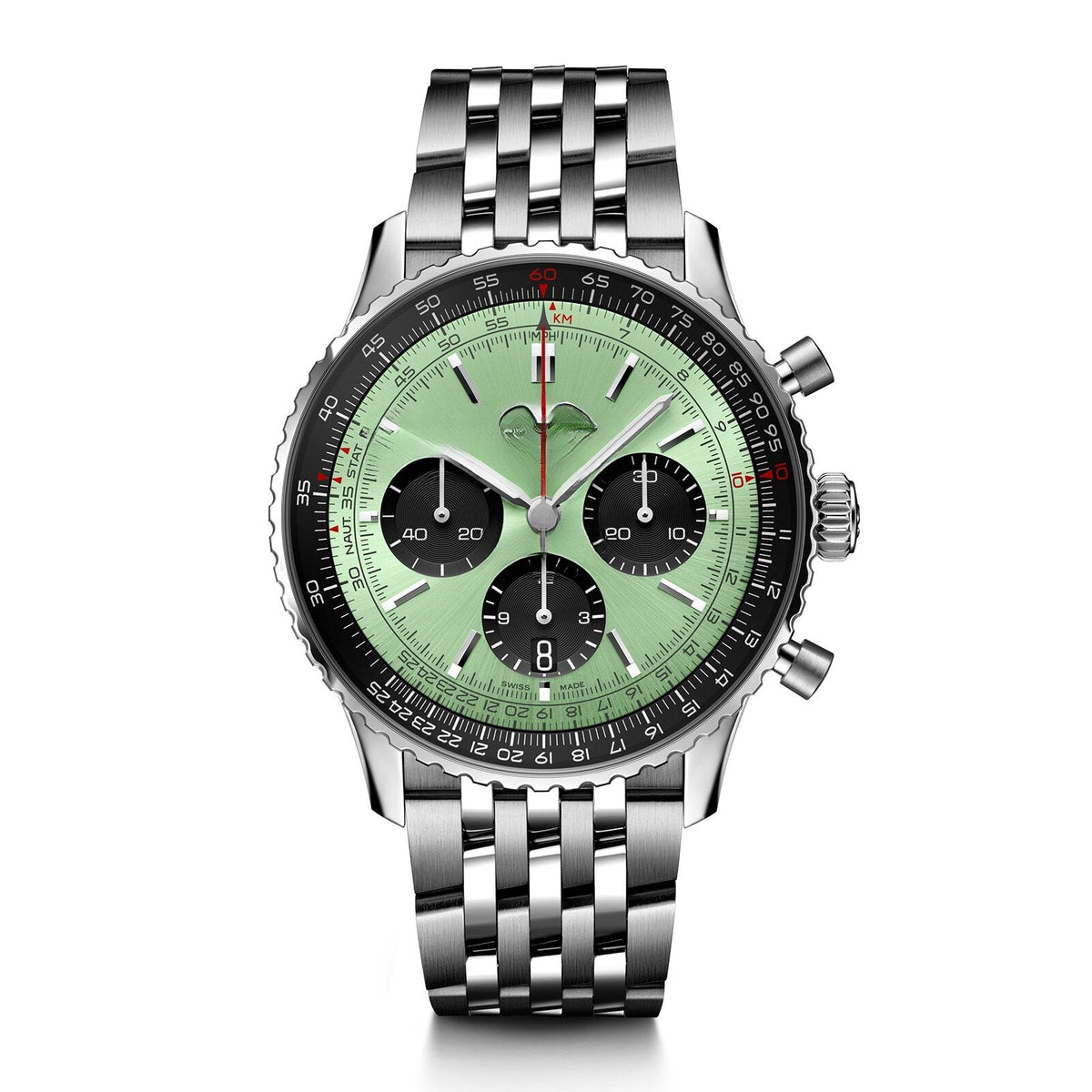 Classic Green Stainless Steel 43mm