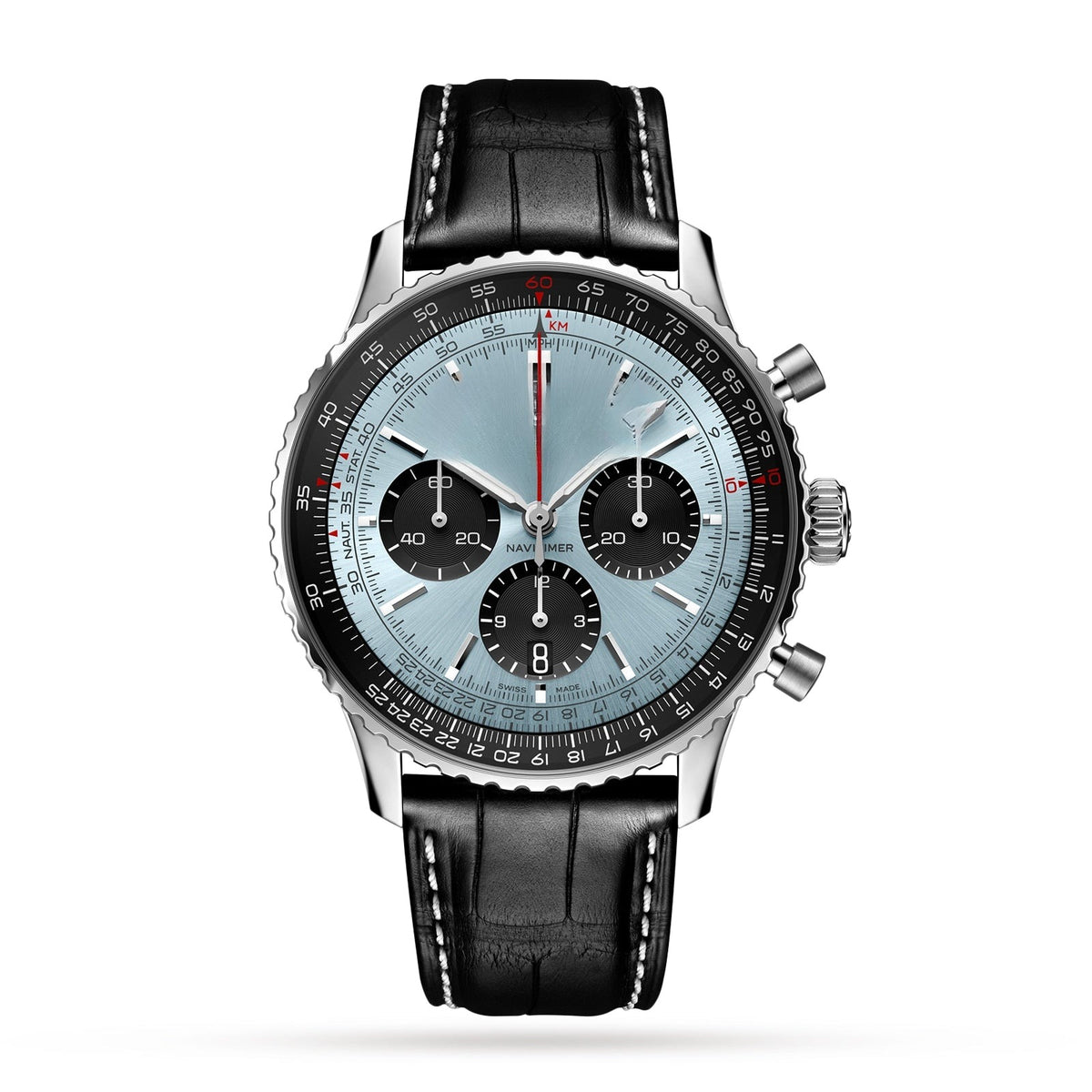 Classic Black Stainless Steel 43mm (6)