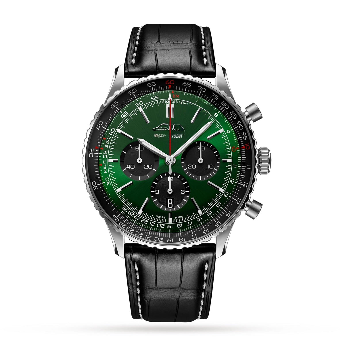 Classic Black Stainless Steel 46mm (2)