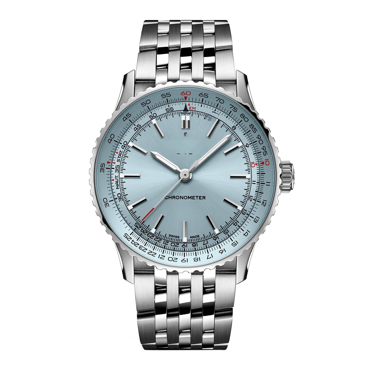 Chronograph Blue Stainless Steel 41mm (4)