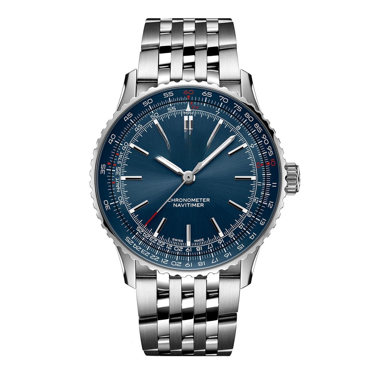 Chronograph Blue Stainless Steel 41mm (5)