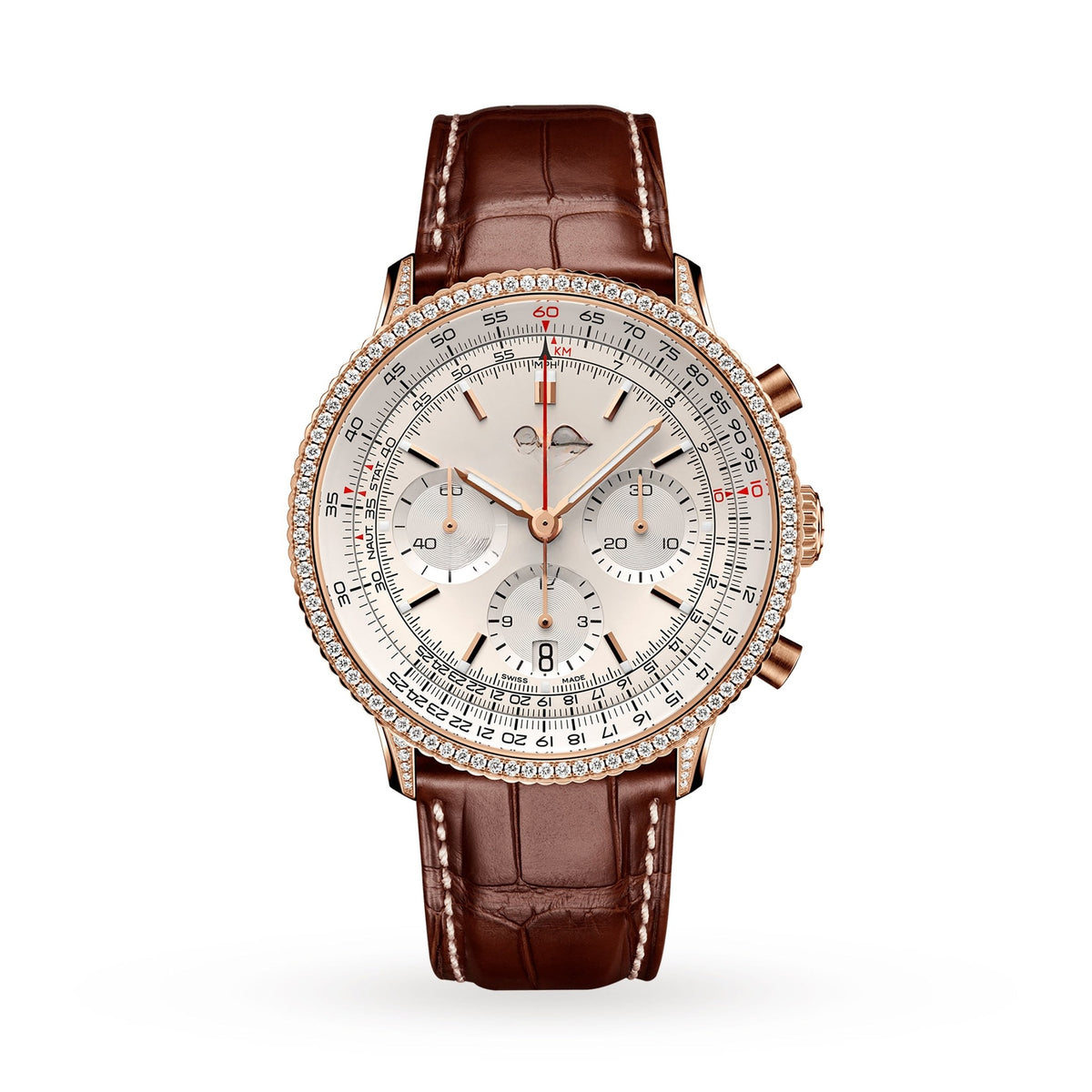 Classic Silver 18K Rose Gold 41mm (3)