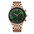Classic Black 18K Rose Gold 46mm
