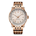 Chronograph Silver 18K Rose Gold 41mm (2)