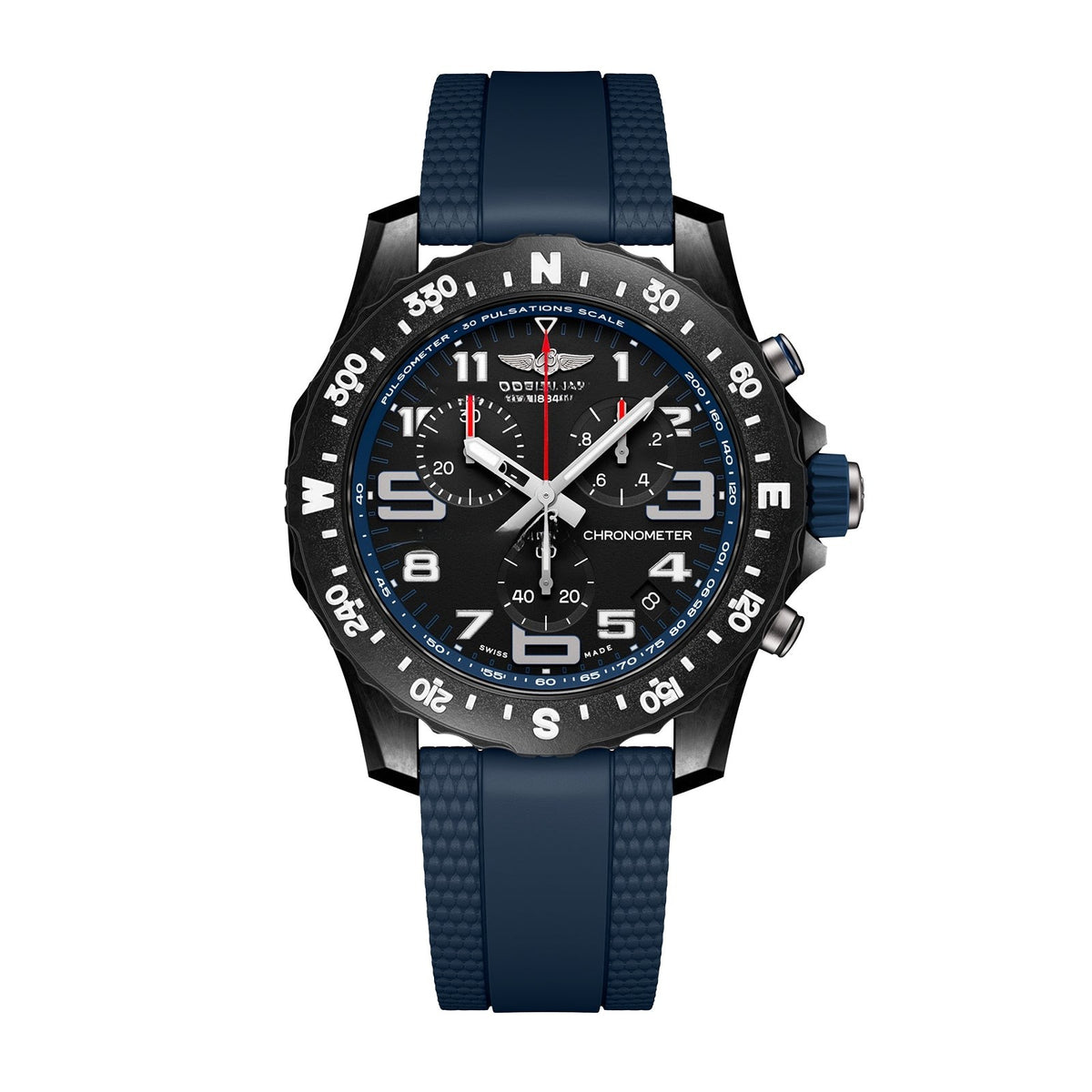 Chronograph Black Stainless Steel 44mm (8)