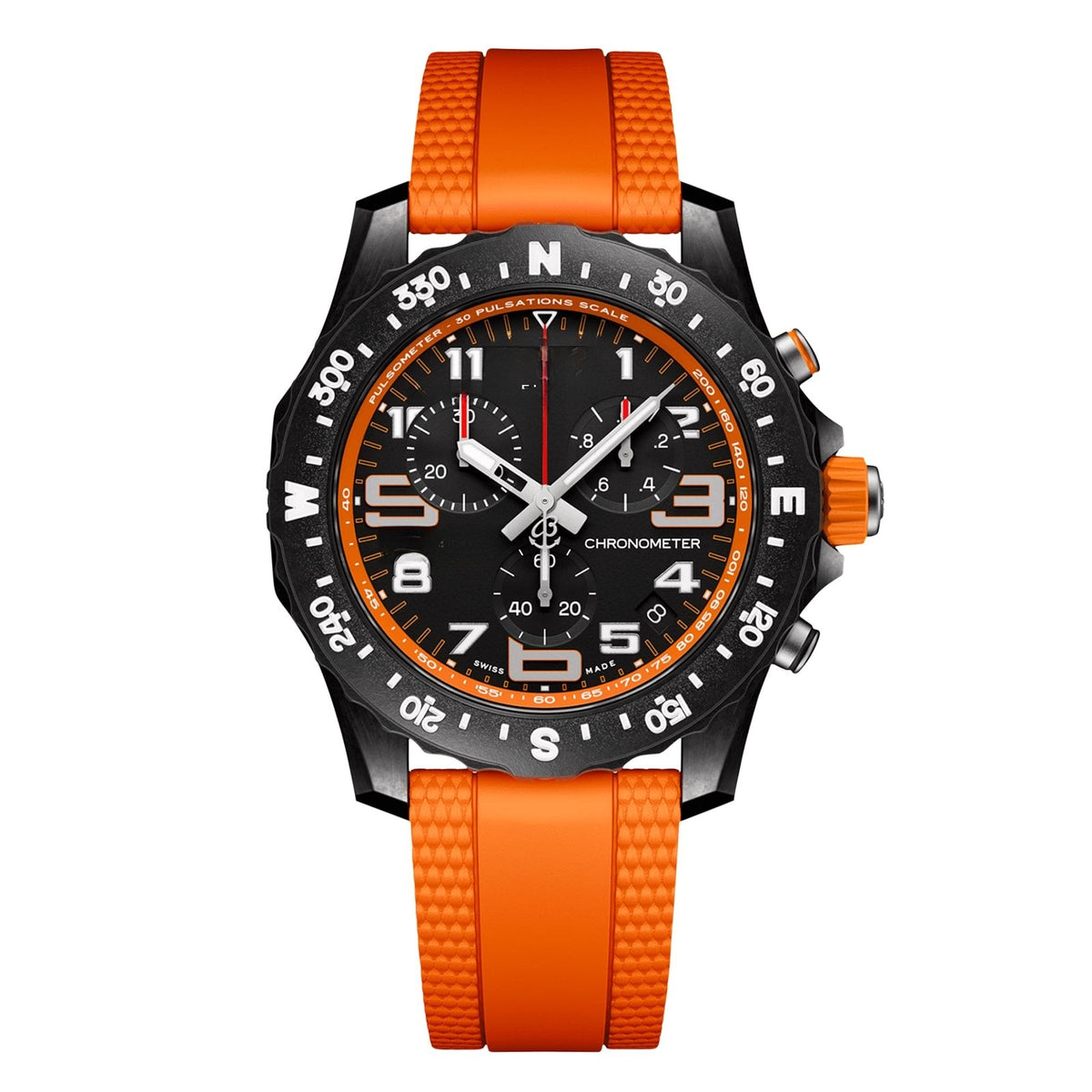 Chronograph Black Rubber 44mm