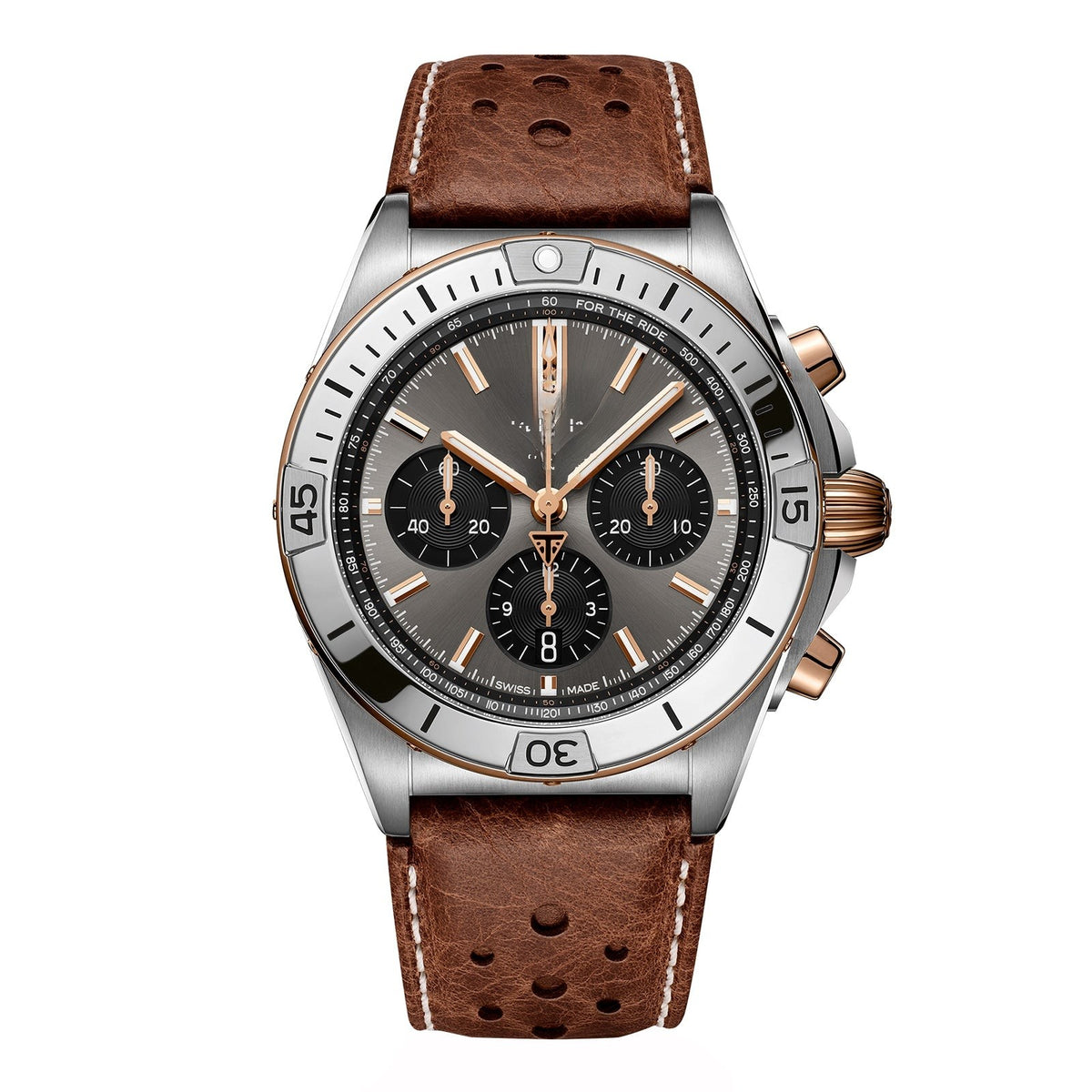 Chronograph Grey 18K Rose Gold 42mm
