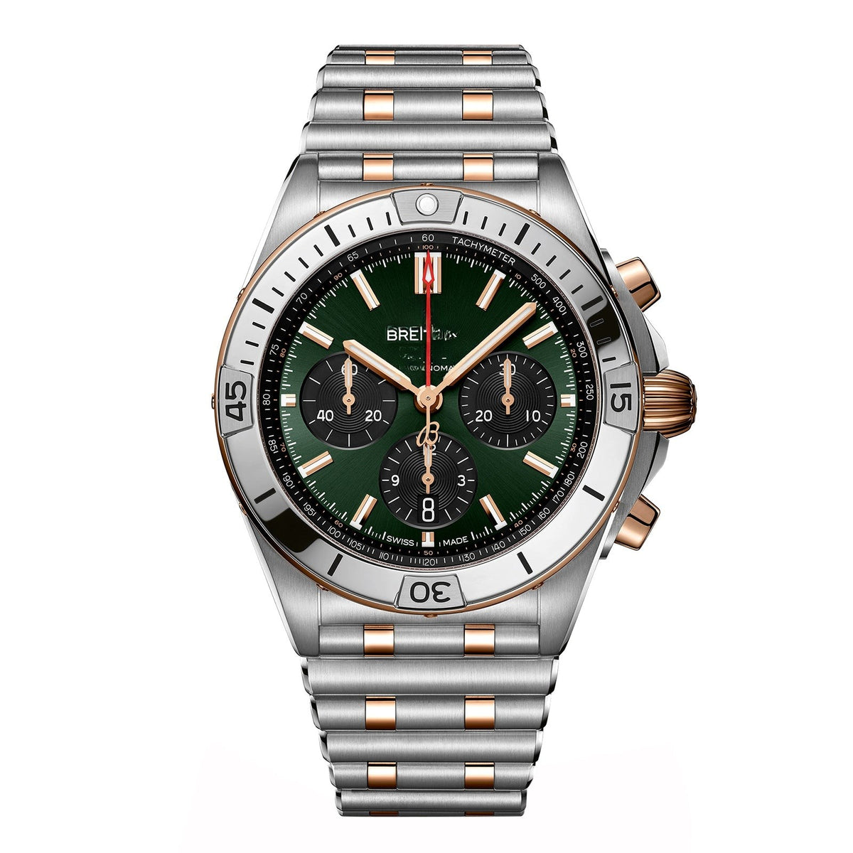 Chronograph Green 18K Rose Gold 42mm