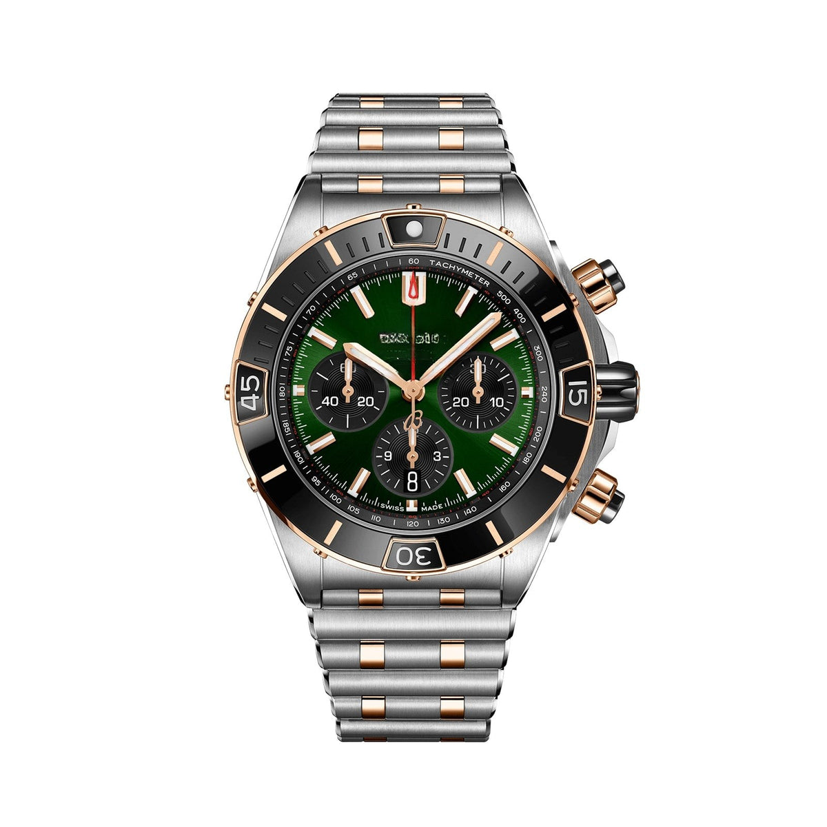 Chronograph Green 18K Rose Gold 44mm