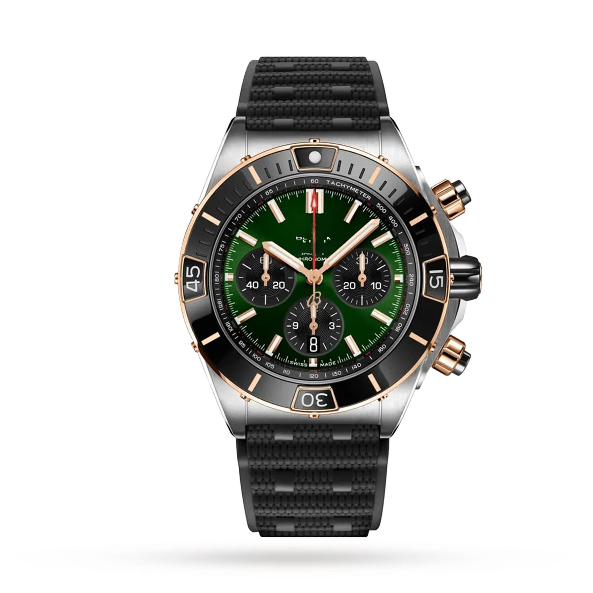 Chronograph Green 18K Rose Gold 44mm (2)