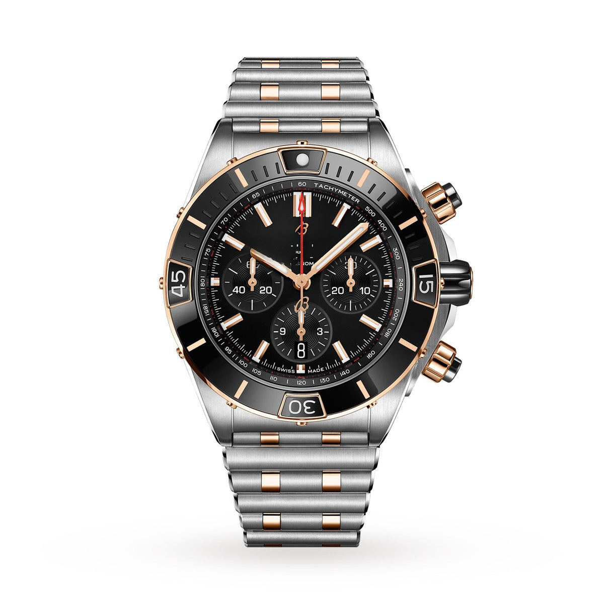 Chronograph Black 18K Rose Gold 44mm (5)
